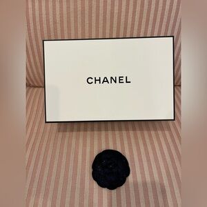 GWP CHANEL Gift Box and New Navy Camellia Flower Adhesive